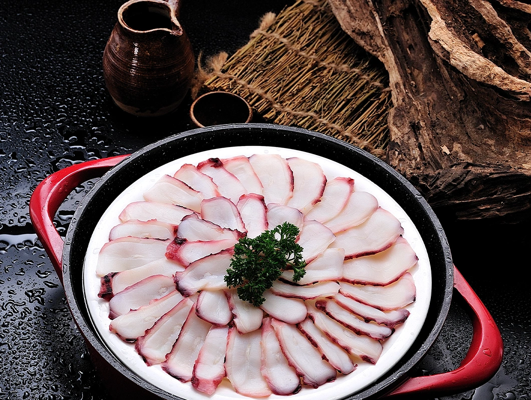 High Quality and Reasonable Price Frozen Giant Squid Salad Slice