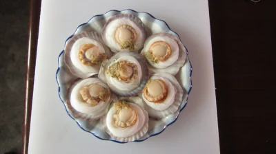 Pétoncle demi-coquille dégusté surgelé